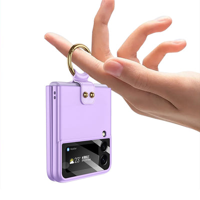 Funda Protectora con Cargador Inalámbrico y Anillo Plegable - Image 3