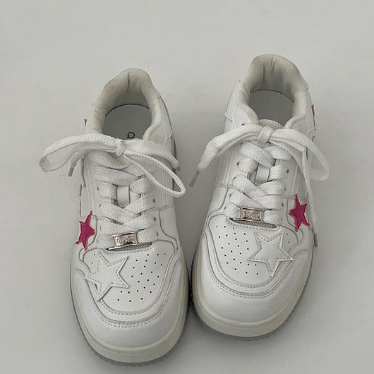 Zapatillas Deportivas Coreanas de Punta Redonda - Estilo Versátil y Elegante - Image 7