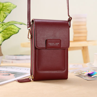 Bolsa Mensajera Táctil para Celular - Diseño Femenino Compacto - Image 4