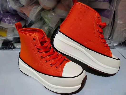 Zapatillas Plataforma Mujer Caña Alta Casual Otoño - Image 12