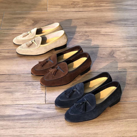 Zapatos de Ante Británicos para Hombre - Estilo Casual Ejecutivo Instagram-worthy
