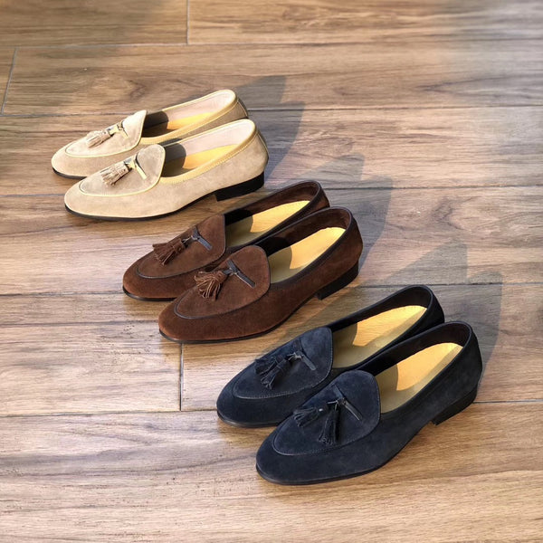 Zapatos de Ante Británicos para Hombre - Estilo Casual Ejecutivo Instagram-worthy