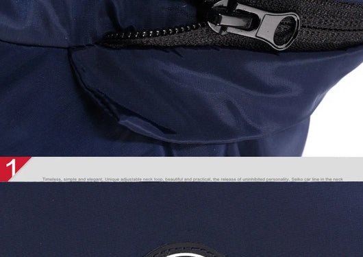 Chaqueta Acolchada Térmica para Hombre - Corta y Gruesa - Image 11