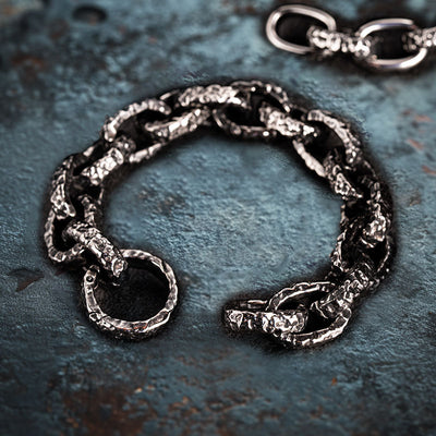 Pulsera Titanio Estilo Retro para Hombre - Image 2