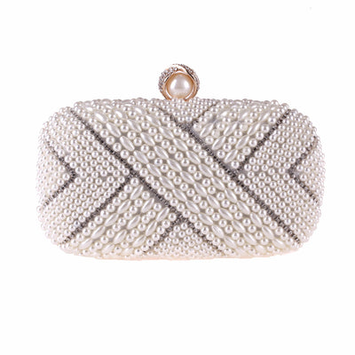 Bolso Cuadrado Pequeño con Detalle de Perla para Mujer - Image 13