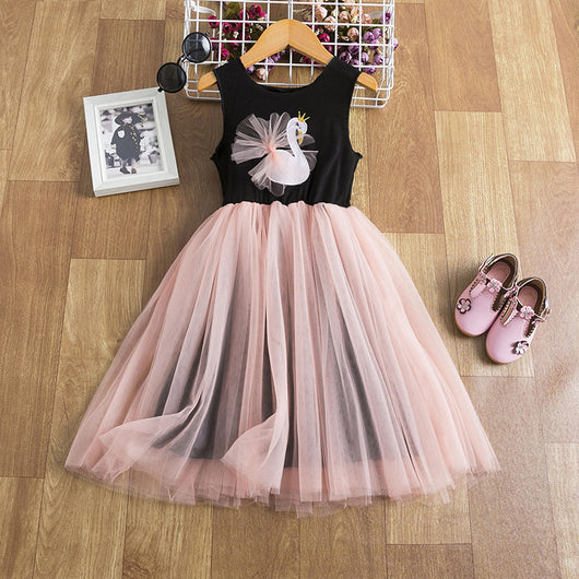 Falda de Tirantes con Malla Estilo Coreano para Niña - Image 12