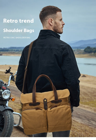 Maletín Ejecutivo de Hombro para Hombre - Bolsa de Viaje Profesional - Image 13
