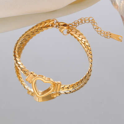 Collar Personalizable de Eslabones 'Amor' en Acero de Titanio - Image 24
