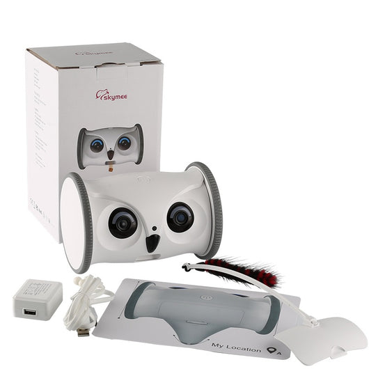 Juguete Eléctrico para Perros con Forma de Búho y Dispensador de Premios - Image 2