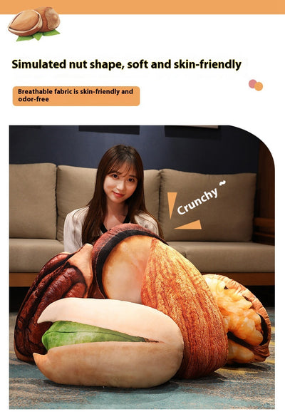 Almohada Decorativa Impresa con Diseño de Frutos Secos - Image 19