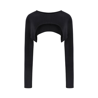 Chaleco Blanco para Mujer - Cuello Redondo Corto - Image 7