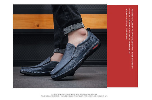 Zapatos Casuales de Cuero para Hombre sin Cordones - Image 11