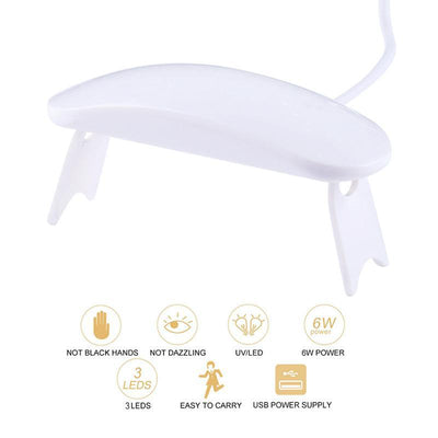 Lámpara UV LED Portátil para Uñas - Secador Fotopolimerizador Profesional - Image 10