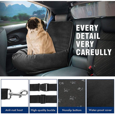 Bolsa Colgante Transpirable para Mascotas con Cojín Impermeable - Comodidad y Seguridad en Cada Viaje - Image 4