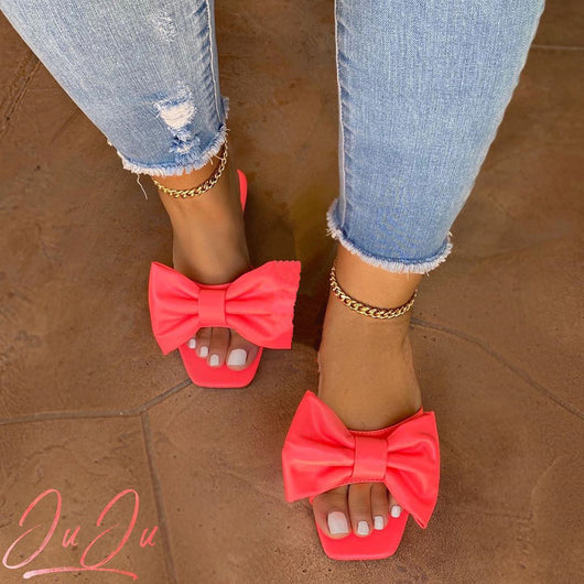 Sandalias Bajas con Moño - Comodidad y Estilo - Image 7