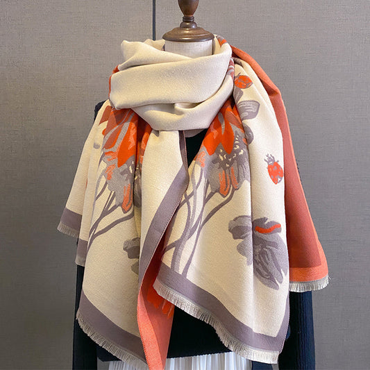 Bufanda Térmica Reversible de Invierno - Chal Elegante Multiusos