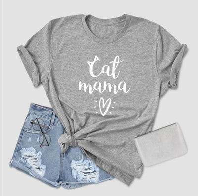 Playera Gráfica Cat Mama - Image 6