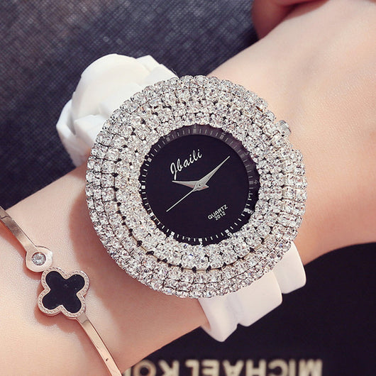 Reloj de Mujer Coreano con Diamantes y Cielo Estrellado de Lujo