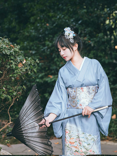 Kimono Formal Japonés para Mujer - Elegancia Tradicional - Image 10