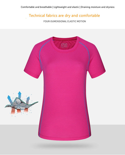 Playera Deportiva Cuello V para Trail Running - Image 10