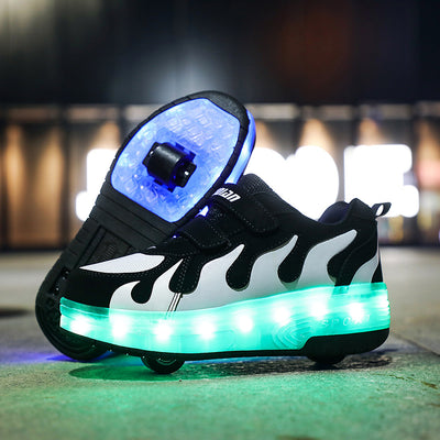 Patines con Rueda Única y Luces LED - Image 4