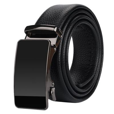 Cinturón de Cuero Genuino con Hebilla Automática para Hombre Ejecutivo - Image 5