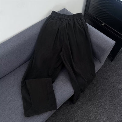 Pantalones Casuales Holgados Versátiles para Otoño e Invierno - Image 7