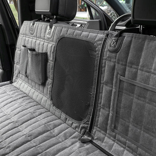 Protector de Asiento Trasero para Mascotas Desmontable y Divisible