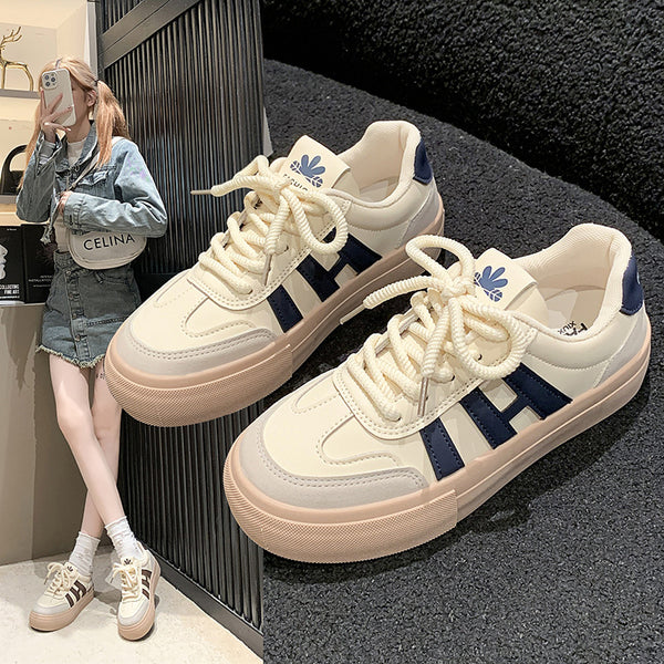 Zapatillas Deportivas Escolares con Suela Gruesa - Cómodas y Versátiles