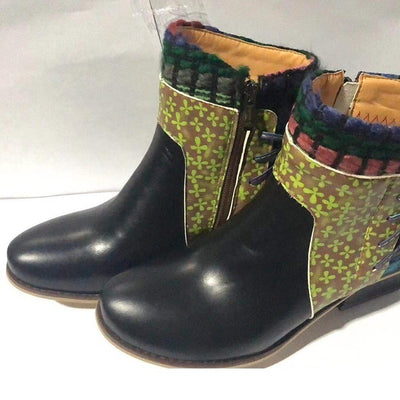 Botas Medianas Bicolor para Mujer - Image 3
