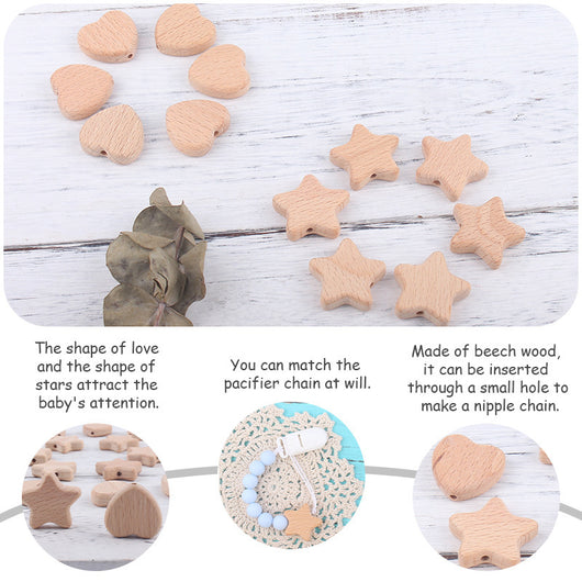 Adhesivo Dental Infantil de Madera de Haya - Juego DIY para Modelado - Image 12