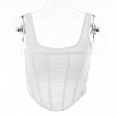 Camiseta Básica Doble Capa para Mujer - Estilo Europeo Moderno - Image 9