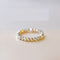 Anillo de Plata Esterlina con Cuenta Vintage - Regalo Perfecto para Cumpleaños