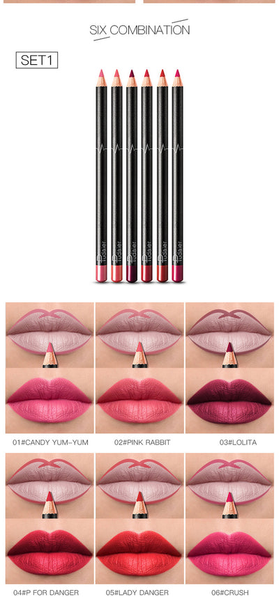Delineador de Labios 36 Colores Resistente al Agua - Tonos Desnudos - Image 19