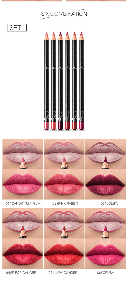 Delineador de Labios 36 Colores Resistente al Agua - Tonos Desnudos - Image 19