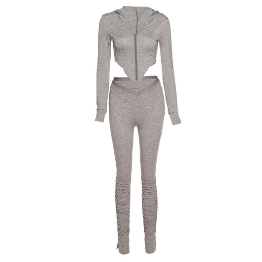 Conjunto Deportivo con Capucha y Pliegues - Image 6