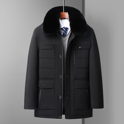 Chaqueta de Lana de Cordero para Hombre Maduro - Image 5