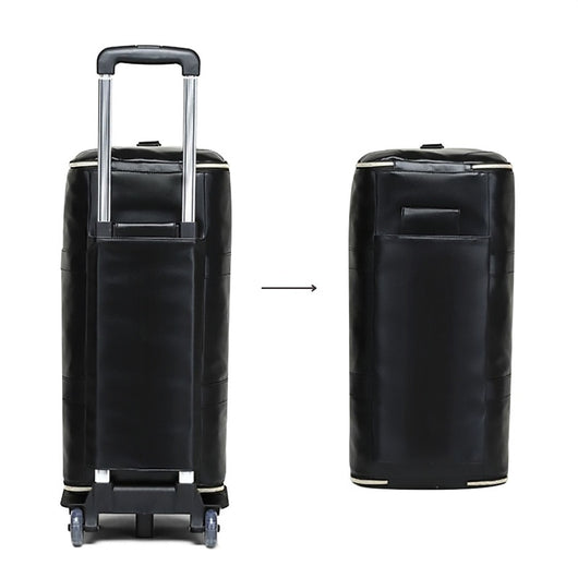 Bolsa de Viaje Plegable Grande con Compartimento para Trajes - Negro - Image 3