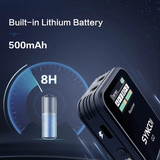 Micrófono Inalámbrico Profesional para Smartphone y Cámara - Image 19