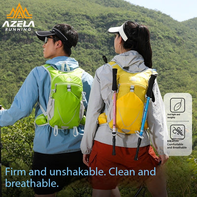 Mochila de Hidratación Ligera AZELA, Mochila Deportiva Transpirable con Múltiples Bolsillos para Trail Running, Senderismo, Ciclismo - Image 2