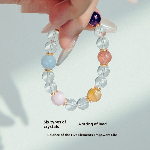 Pulsera de Cristal Amatista Song Ankang - Energía y Bienestar