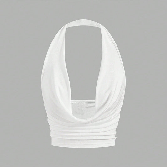 Top Halter Sexy para Vacaciones - Estilo Verano