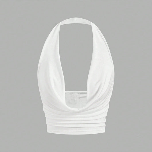 Top Halter Sexy para Vacaciones - Estilo Verano