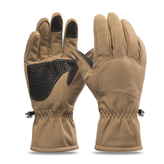 Guantes de esquí acolchados de velludo para deportes de invierno - Image 9