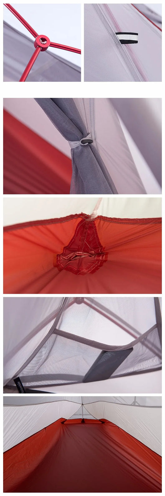 Tienda de Campaña Ultraligera Impermeable para Escalada en Montaña - Image 12