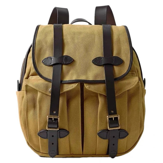 Mochila Retro Americana de Lona Encerada Premium - Image 5