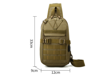 Bolsa Táctica de Pecho Camuflaje Militar Portátil - Image 8