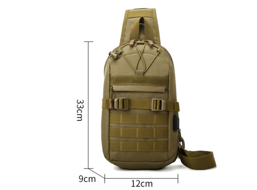 Bolsa Táctica de Pecho Camuflaje Militar Portátil - Image 8