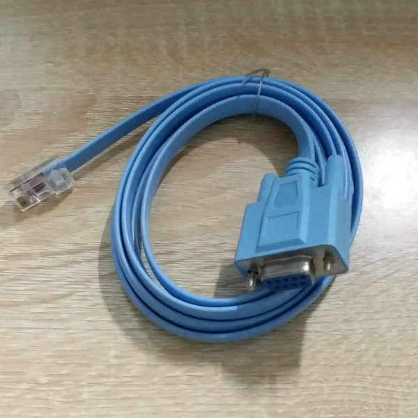 Cable de Red con Conectores RJ45 a Puerto Serial COM - Línea de Configuración para Router