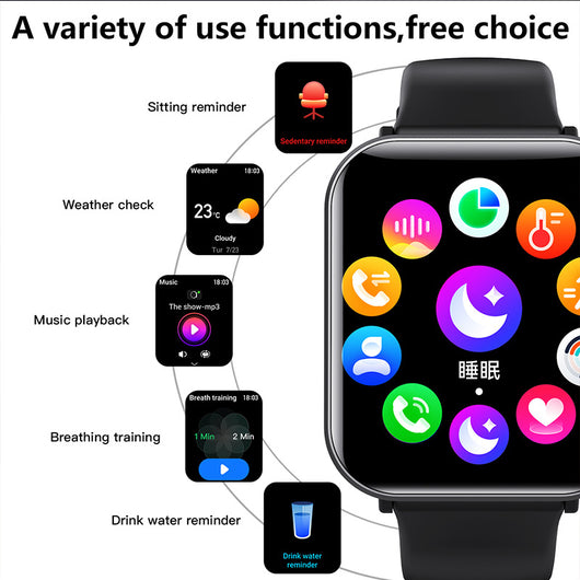 Reloj Inteligente F57Pro con Llamadas Bluetooth y Monitoreo de Salud - Image 7